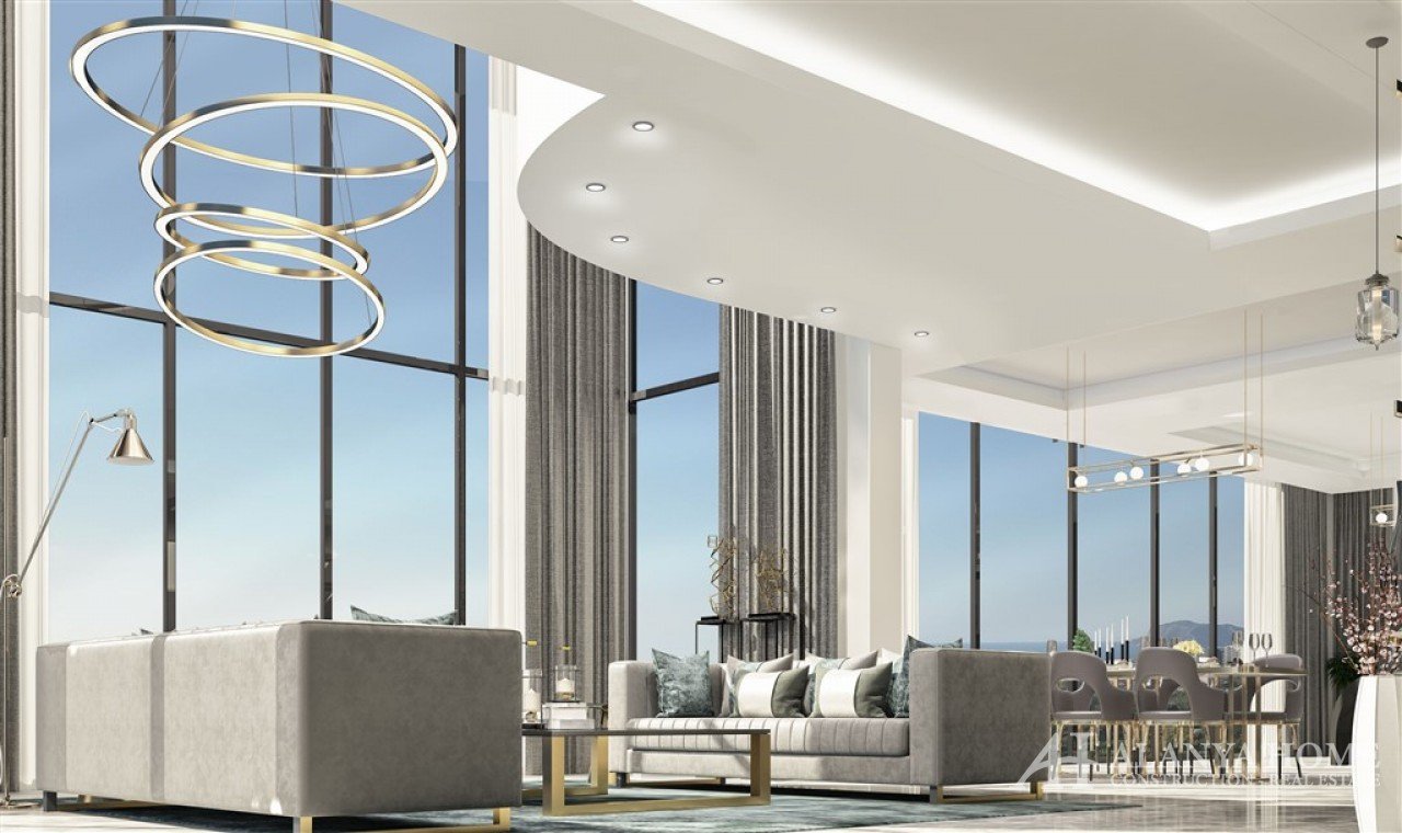 Фото покупка продажа недорогая квартира в доме жилом комплексе с кафе ресторанами Алания Хоум Антали